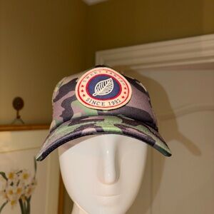 Sweet Pants Paris. Camouflage Trucker Hat with Leaf Patch brand new.